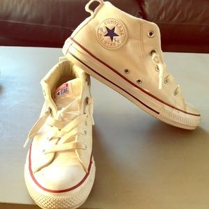 White converse!